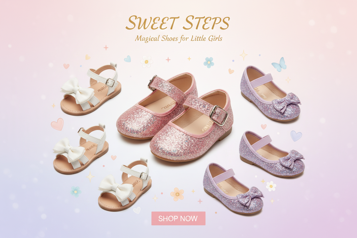 Girls Shoes Product Banner