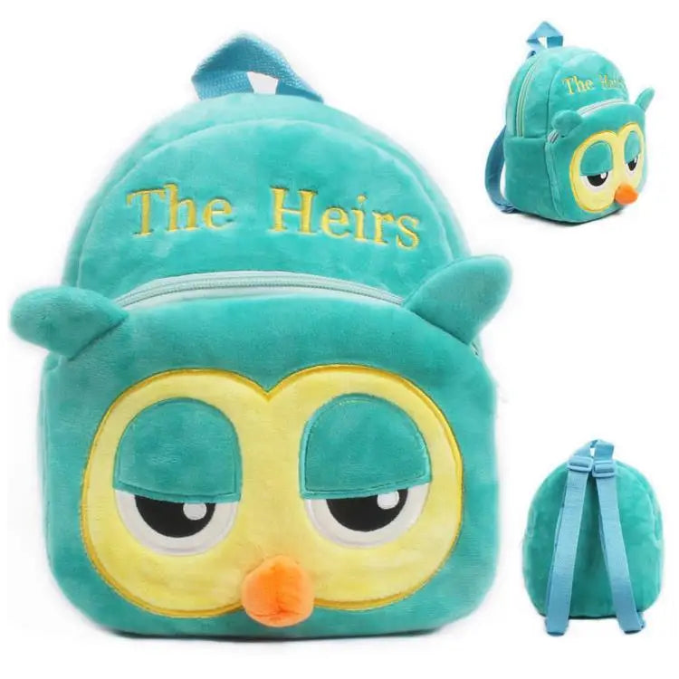 Frog Mini Schoolbag Baby Backpack Children's Shool Bags Kids Plush Backpack for Birthday Christmas Gift
