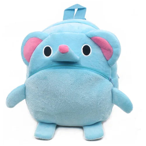 Frog Mini Schoolbag Baby Backpack Children's Shool Bags Kids Plush Backpack for Birthday Christmas Gift