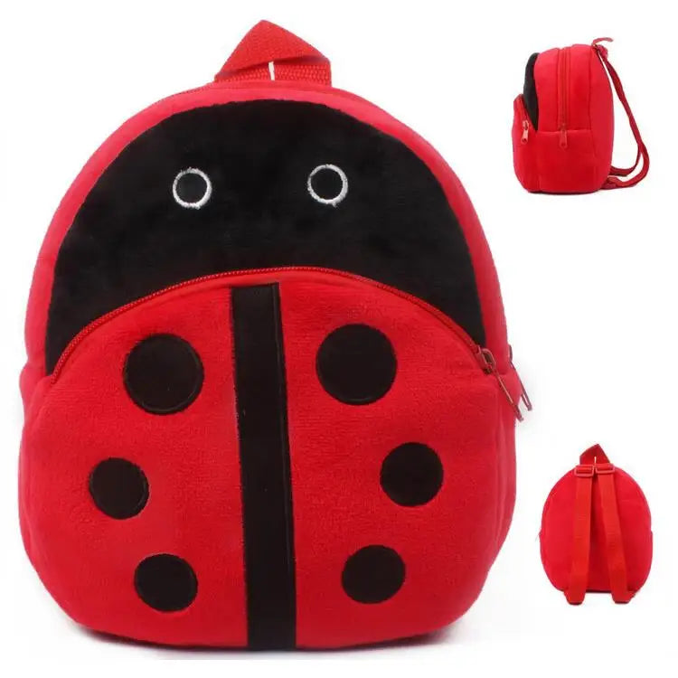 Frog Mini Schoolbag Baby Backpack Children's Shool Bags Kids Plush Backpack for Birthday Christmas Gift