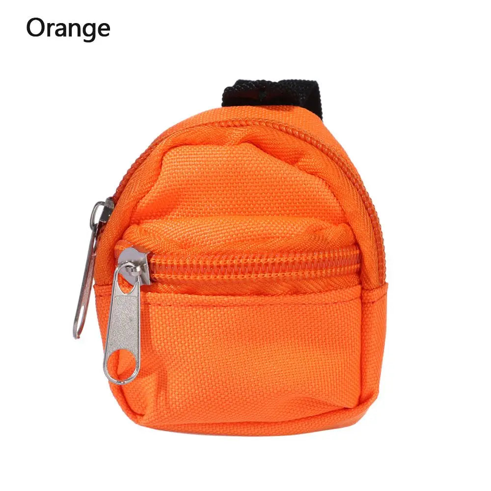 Cute Doll Backpacks Doll Bags Mini Bag Zipper Doll Backpacks Cute School Bags Doll Accessories Toy Dolls Supplies for Doll Play