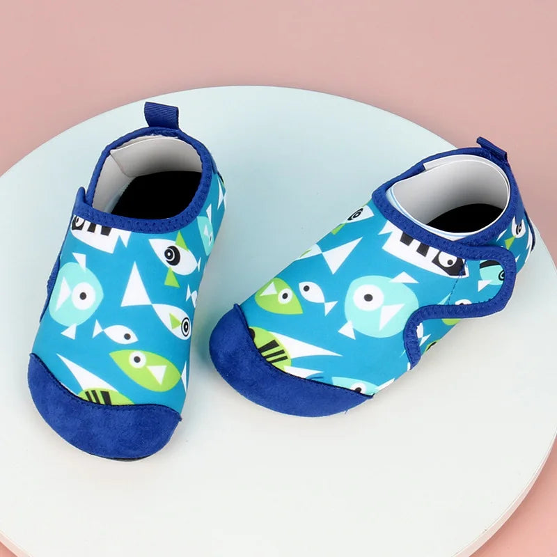 2026 New Baby Water Shoes Non-Slip Comfortable Kids Beach Socks Wading Barefoot Shoes