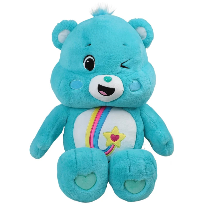 Care Bears 45cm Cute Cartoon Plush Doll Stuffed Toy Cuddly Companion Viral Hit Birthday Gift for Boys & Girls Soft Kids Pillow