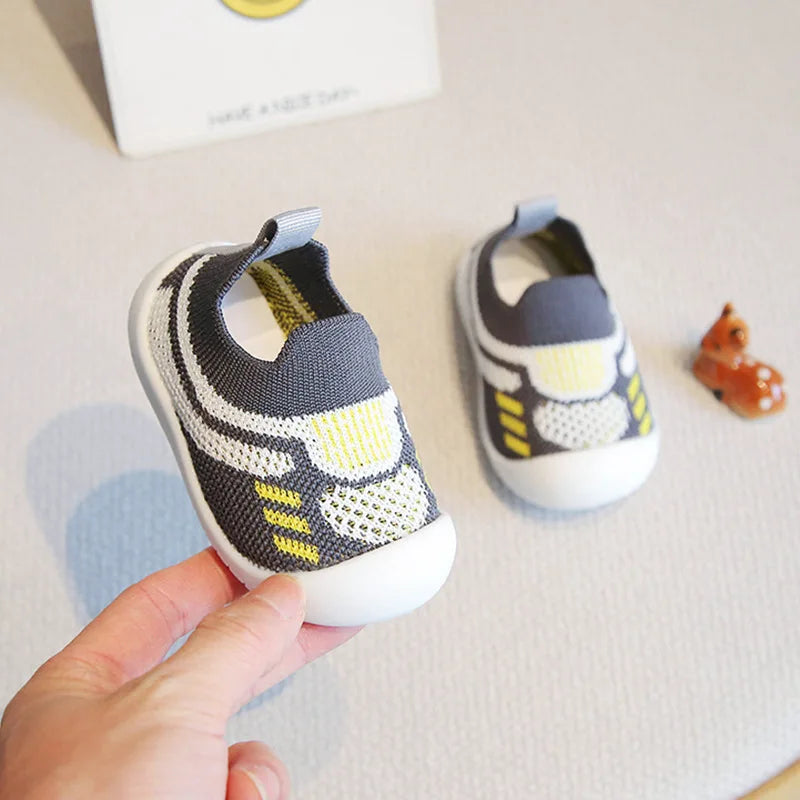 Baby Walking Shoes Soft Bottom Non-slip Baby Shoes Spring and Autumn A Stirrup 1-3 Years Old Children's Shoes and Socks
