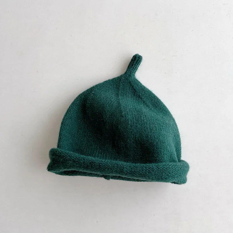 Kids Winter Hats for Newborn Boys Crochet Bonnet Toddler Girl Cap Children Baby Photography Props Boy Accessories Warm Stuffs