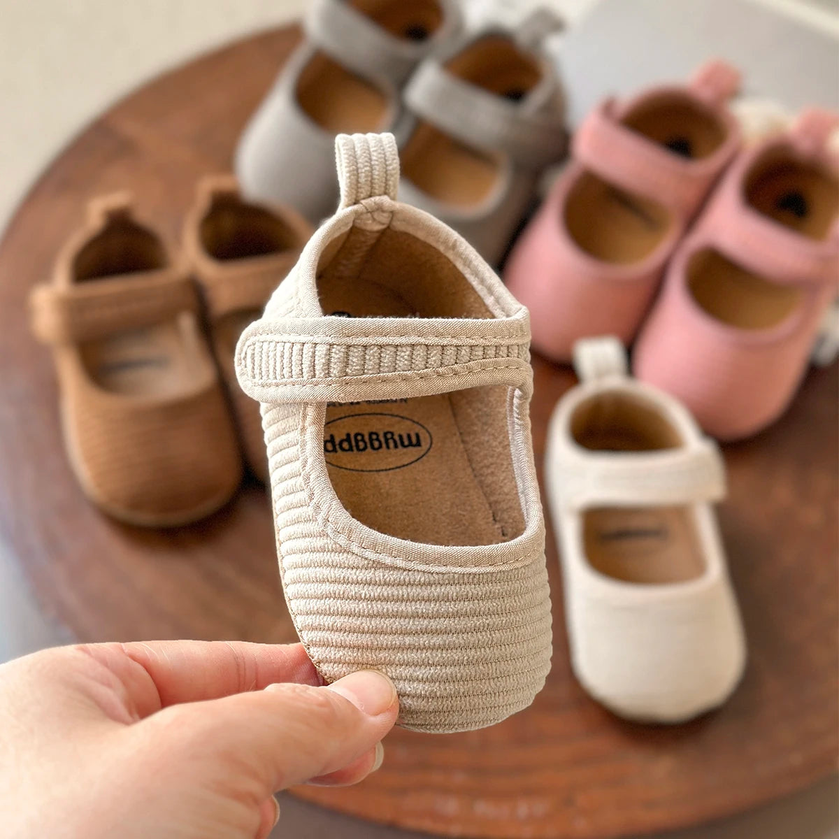 Baby Spring and Autumn Shoes Cute Toddler Girl 0-9-18 Months Infant Shoe Soft Breathable Anti-slip Sole High Quality