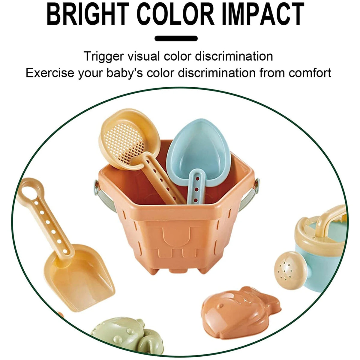 Baby Beach Toys Children Outdoor Games Sand Play Set Infants Digging Sand Plastic Shovels Buckets Water Play Beach Toys for Kids