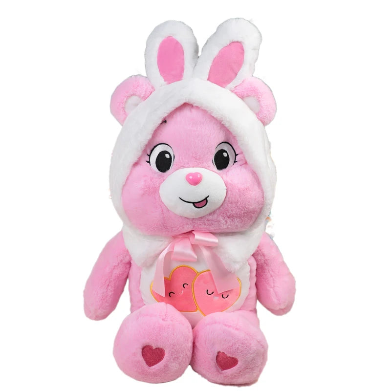 Care Bears 45cm Cute Cartoon Plush Doll Stuffed Toy Cuddly Companion Viral Hit Birthday Gift for Boys & Girls Soft Kids Pillow