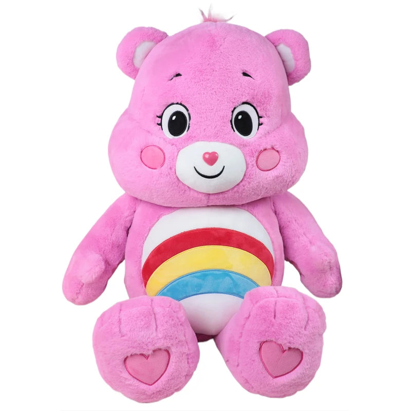 Care Bears 45cm Cute Cartoon Plush Doll Stuffed Toy Cuddly Companion Viral Hit Birthday Gift for Boys & Girls Soft Kids Pillow