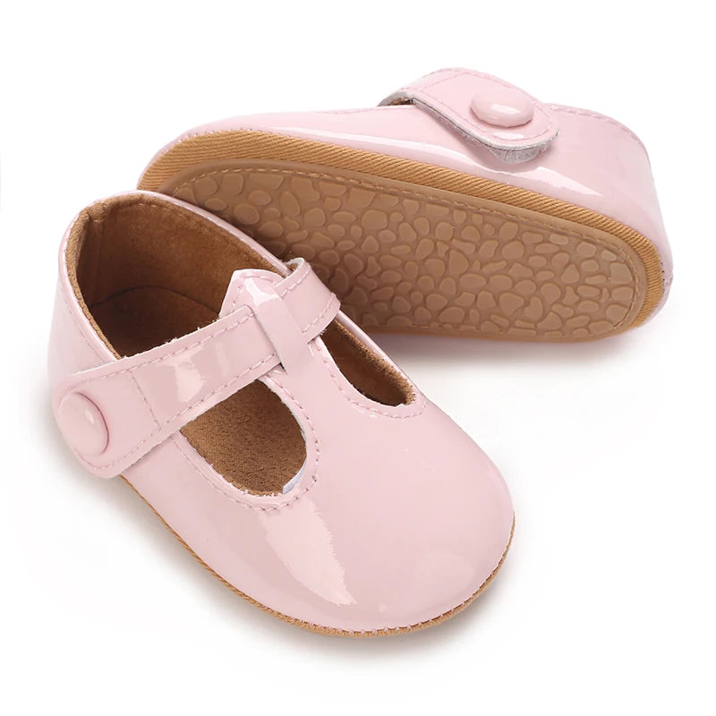 Baby Girl Single Shoes Spring and Autumn New Baby Walking Shoes Baby Girl Western Princess Shoes Baby Soft soled Shoes