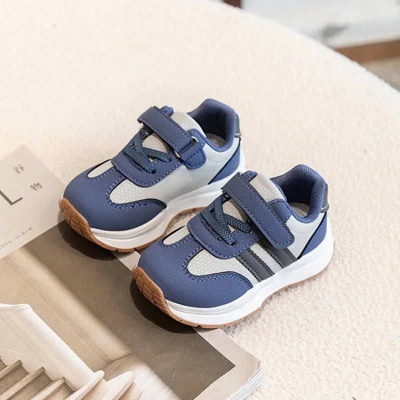 Baby Shoes Spring New Boys' Casual Anti-slip Soft Soled Children's Skateboard Shoe Breathable Boys Girls Baby Sports Shoes