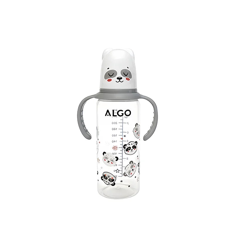 240ml Baby Bottle with Handle, Easy to Clean, Feeding Accessory for Children, Suitable for Various Occasions
