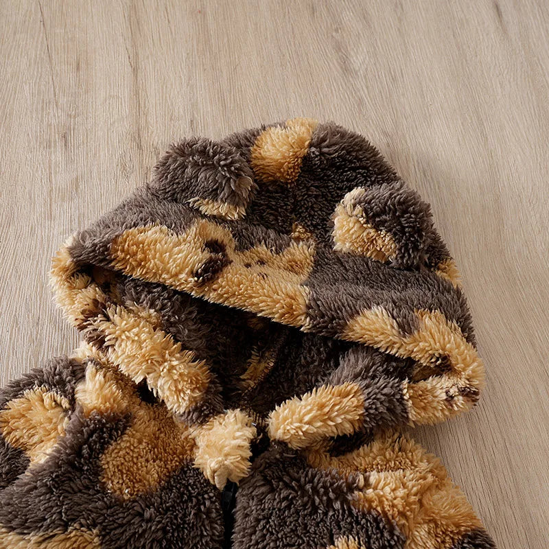 Autumn and Winter 0-18 Months Newborn Knitted Romper Baby Boy Girl Clothes bear Warmth Onesie Lovely Comfortable Hats Hipster