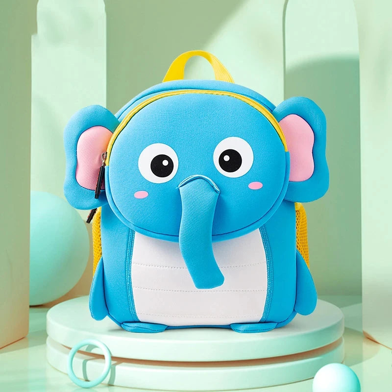 New Children School Bags 3D Biomimetic Animal Kids Backpack Kindergarten Boys and Girls School Bags Mini Backpack Book Bag