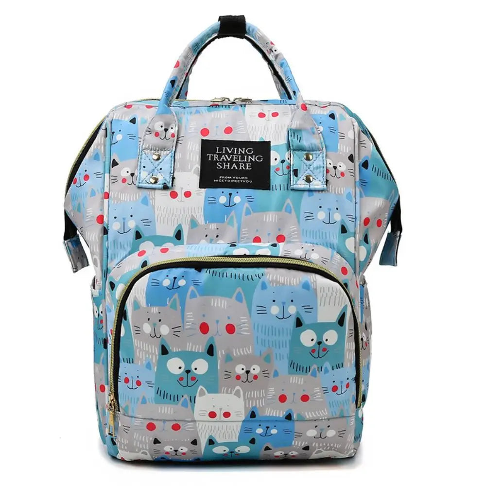 Baby Bag Waterproof Nappy Changing Pockets Storage Bag Tote Bag Multi-Function Diaper Bag Mummy Bag Nappy Bags Travel Backpack