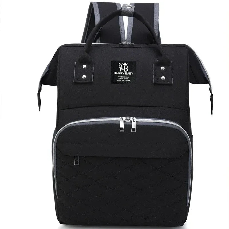 Large Capacity Mommy Diaper Bag Baby Stroller Hanging Backpack with Changing Mat Multifunctional Baby Nursing Bag