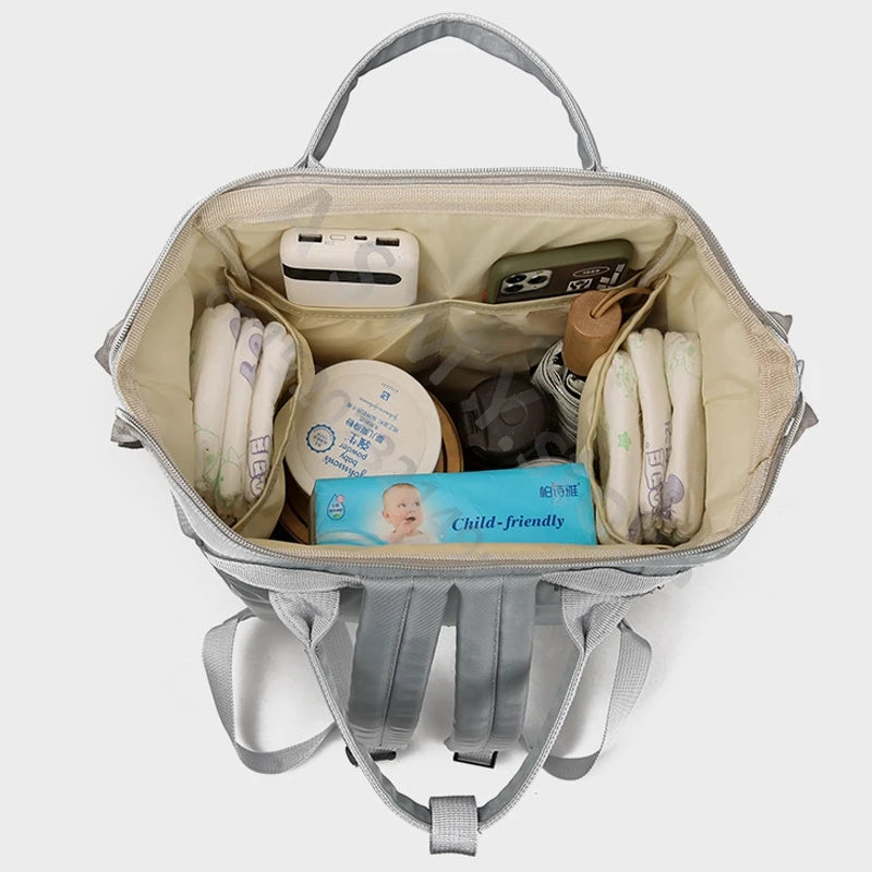 Mommy bag with baby, outdoor backpack, multifunctional, large capacity, mother and baby bag, female