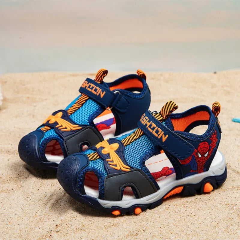Boys Sandals  Summer Kids Beach Shoes Children Shoes Cartoon Boys Shoes Baby Sandals Soft Toddler Kids Sandals