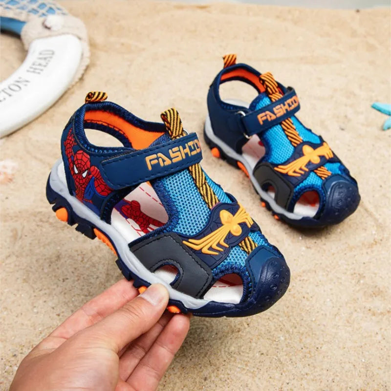 Boys Sandals  Summer Kids Beach Shoes Children Shoes Cartoon Boys Shoes Baby Sandals Soft Toddler Kids Sandals