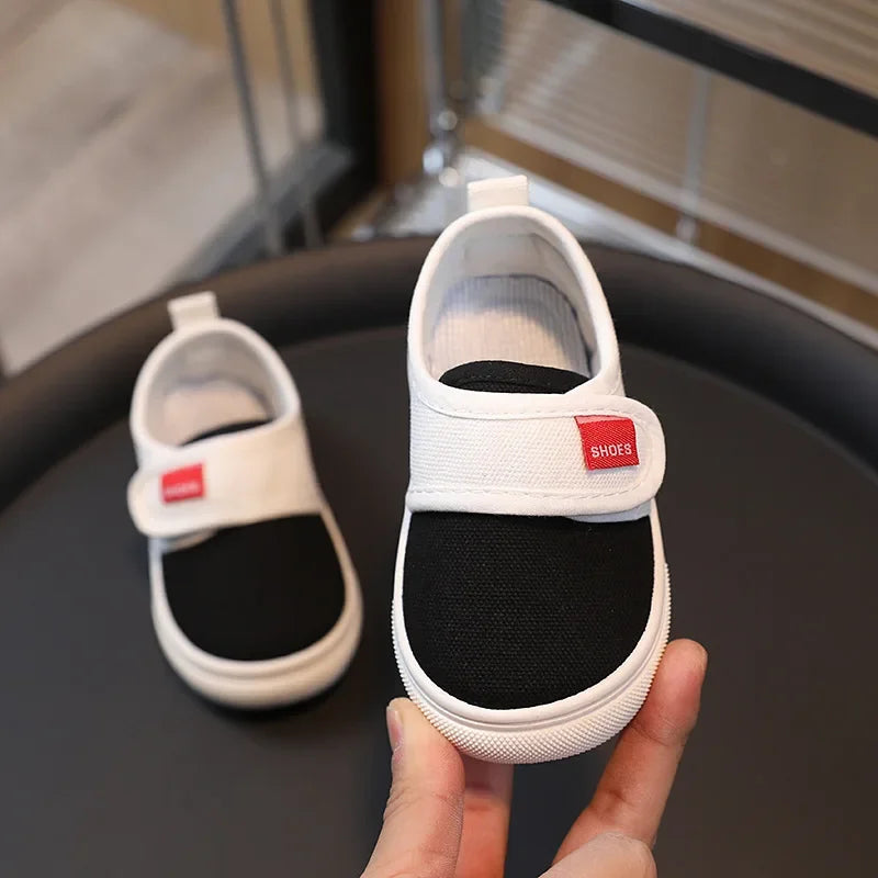 Children Canvas Shoe 2025Spring Summer New Children Sneakers Boy Girl Cloth Shoes Kid Shoes Baby Kindergarten Shoe Baby Sneakers