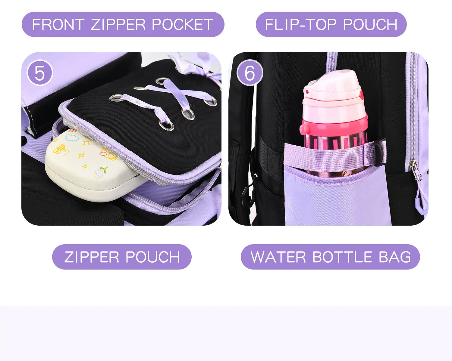 Primary School Bags For Girls Schoolbag Kawaii Lightweight Children School backpack Book Bag Travel Backpack Mochilas Gifts