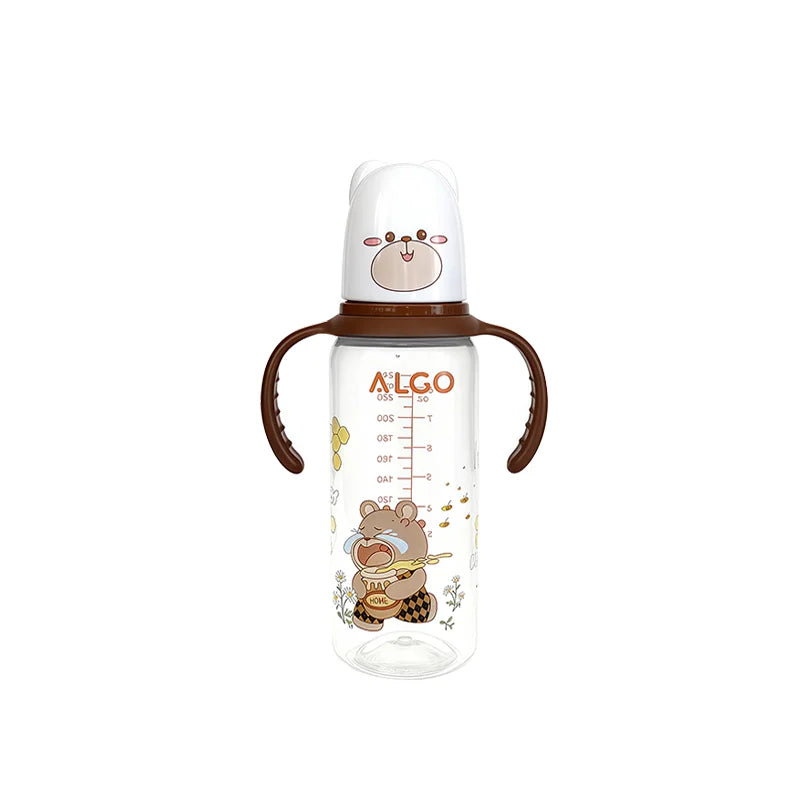 240ml Baby Bottle with Handle, Easy to Clean, Feeding Accessory for Children, Suitable for Various Occasions
