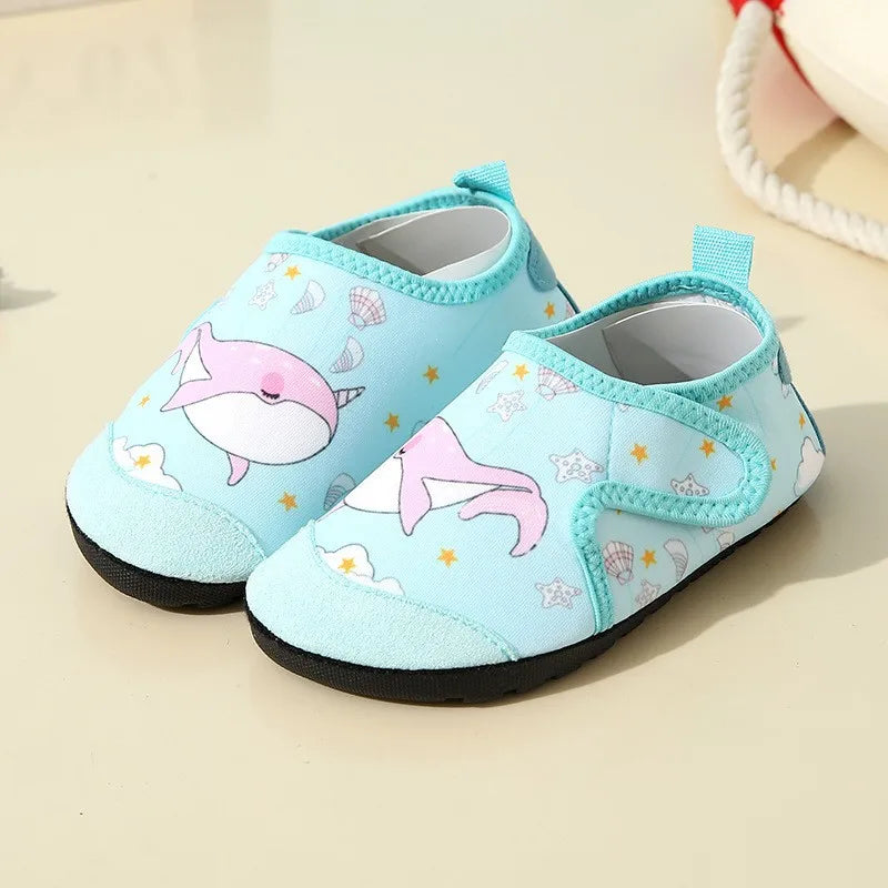 2026 New Baby Water Shoes Non-Slip Comfortable Kids Beach Socks Wading Barefoot Shoes