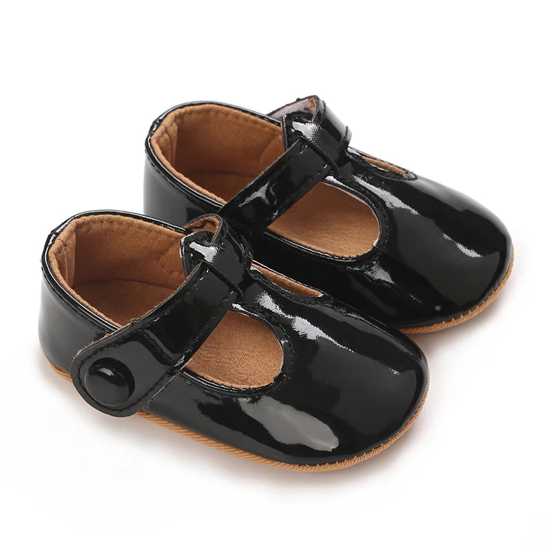 Baby Girl Single Shoes Spring and Autumn New Baby Walking Shoes Baby Girl Western Princess Shoes Baby Soft soled Shoes