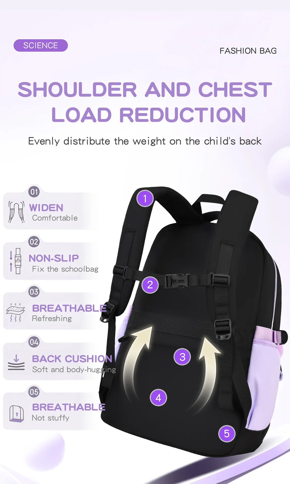 Primary School Bags For Girls Schoolbag Kawaii Lightweight Children School backpack Book Bag Travel Backpack Mochilas Gifts