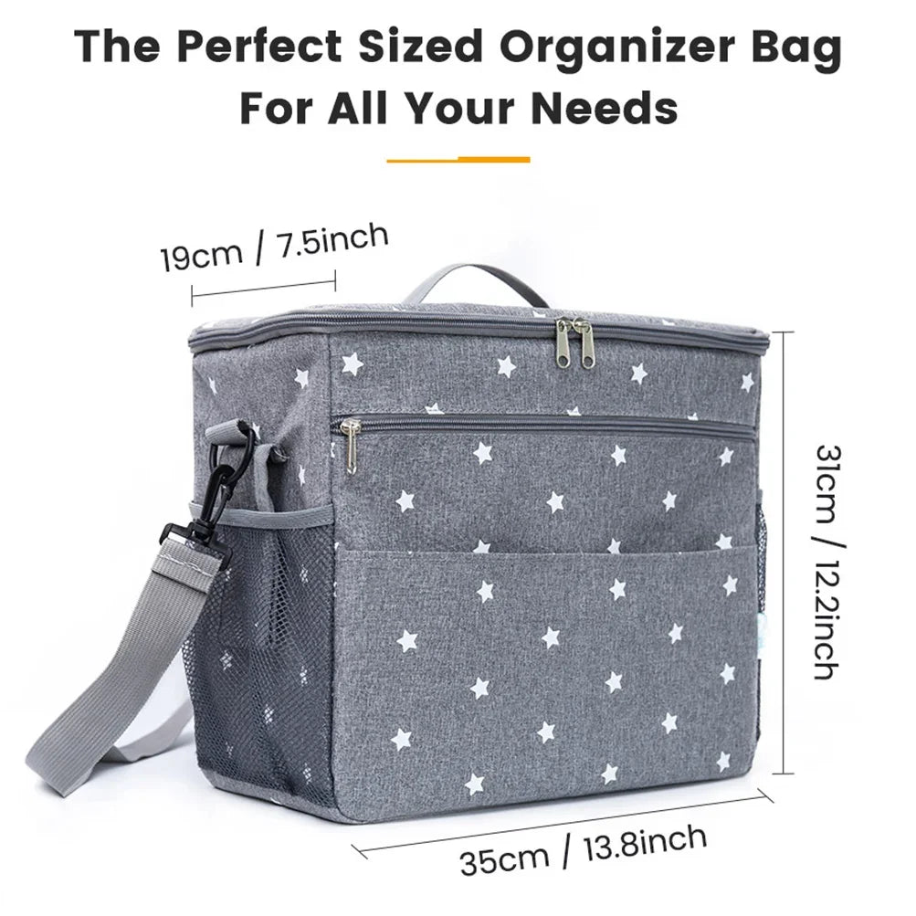 Baby Stroller Bag  Women Diaper Bags for Maternity Backpack Large Capacity Bags Organizer Mummy Wet Nappy Bag for Mom Care
