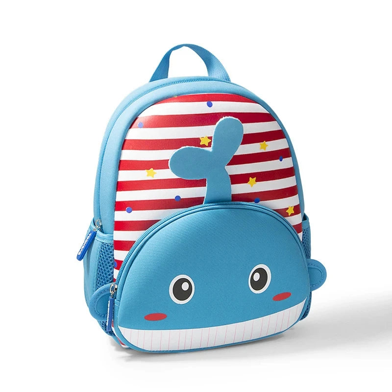 New Children School Bags 3D Biomimetic Animal Kids Backpack Kindergarten Boys and Girls School Bags Mini Backpack Book Bag