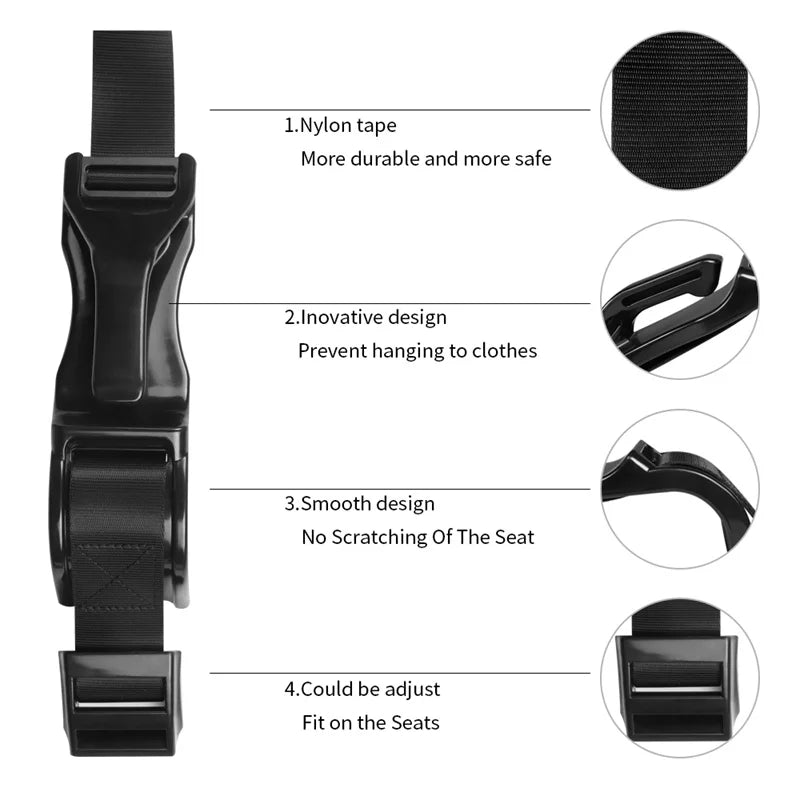 Pregnant Woman Car Seat Safety Belt Adjuster Unborn Baby Moms Belly Driving Protector Car Seat Belt Extender For Maternity