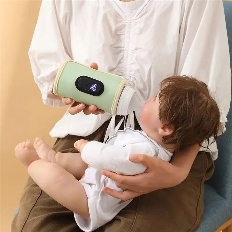 B78B-Baby Bottle Warmer Milk Heater For Car And Outdoor Travel Essential Child Care Accessory