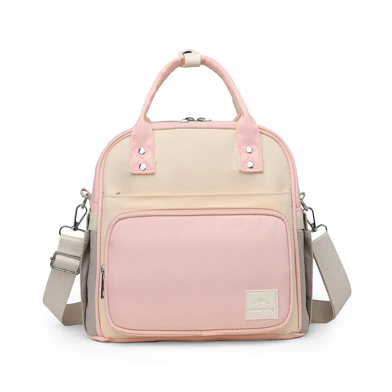 Fashion Diaper Bag for Newborn Baby Waterproof Light Weight Handbag Protable Mommy Backpack Quick Outing Nappy Changing Bag