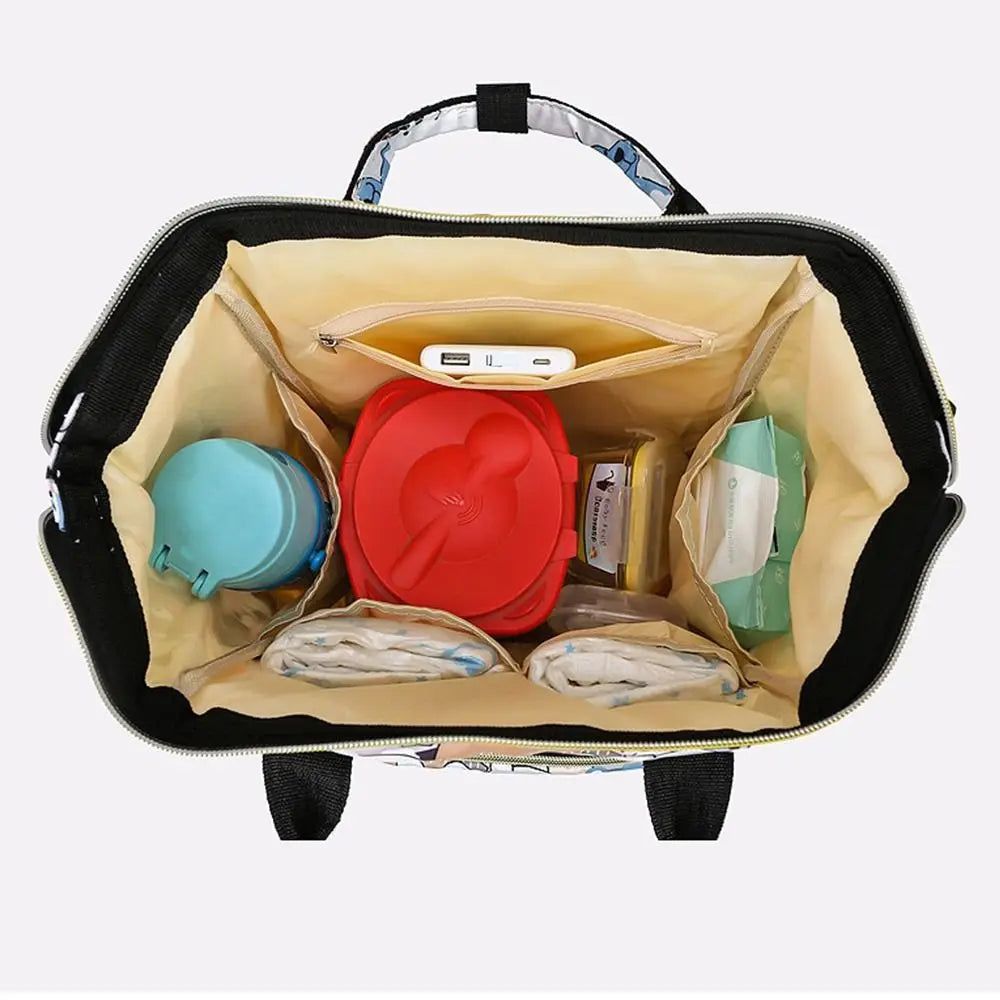 Baby Bag Maternity Baby Care Multi-Function Tote Bag Pockets Large Capacity Travel Backpack Diaper Bag Mummy Bag Nappy Bags
