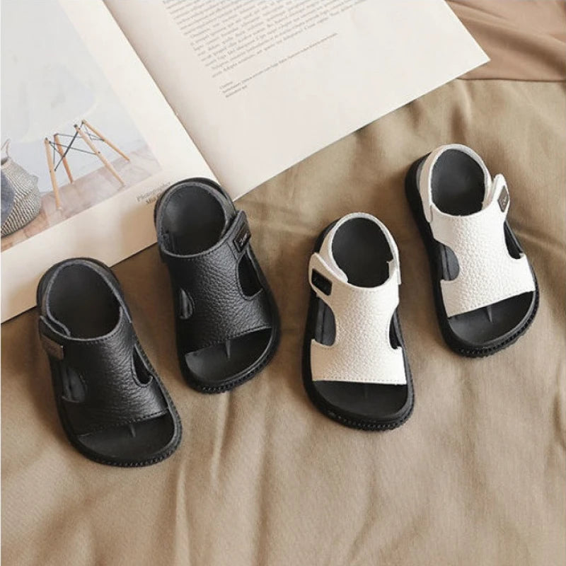 Boys' Sandals 2025Summer New Soft Soled Kid Shoe 1-16y Light Sandals for Girls Casual Beach Shoes Anti Slip Boys Shoe Sandalias