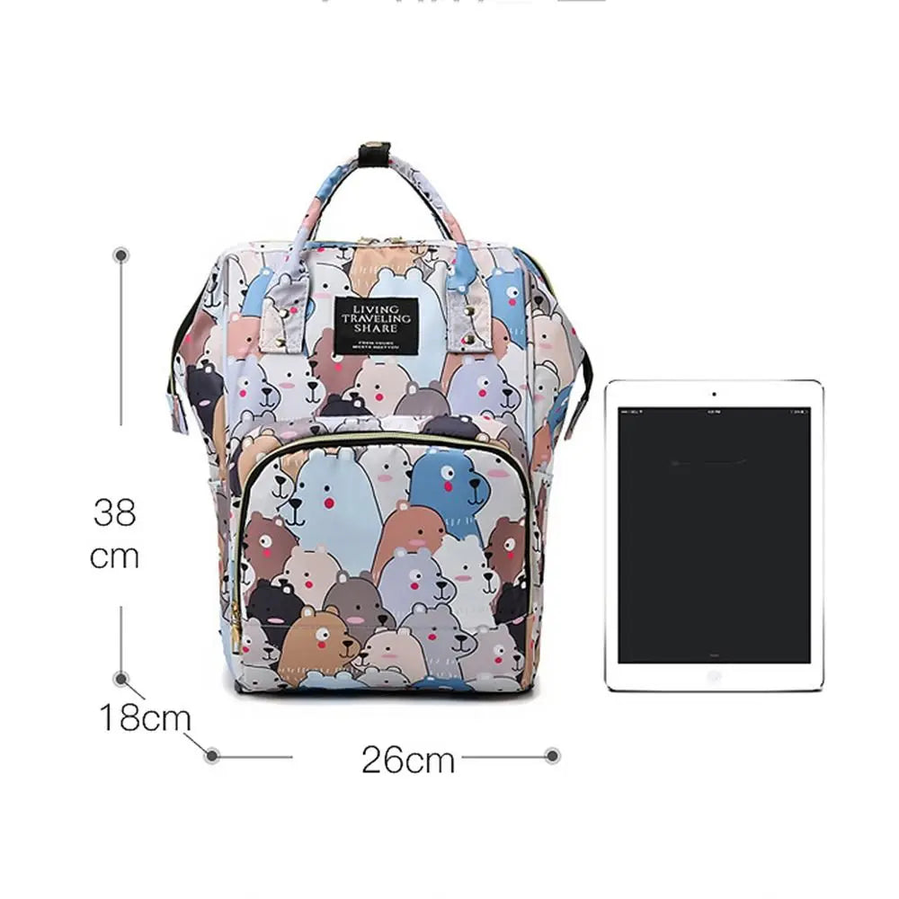 Baby Bag Maternity Baby Care Multi-Function Tote Bag Pockets Large Capacity Travel Backpack Diaper Bag Mummy Bag Nappy Bags