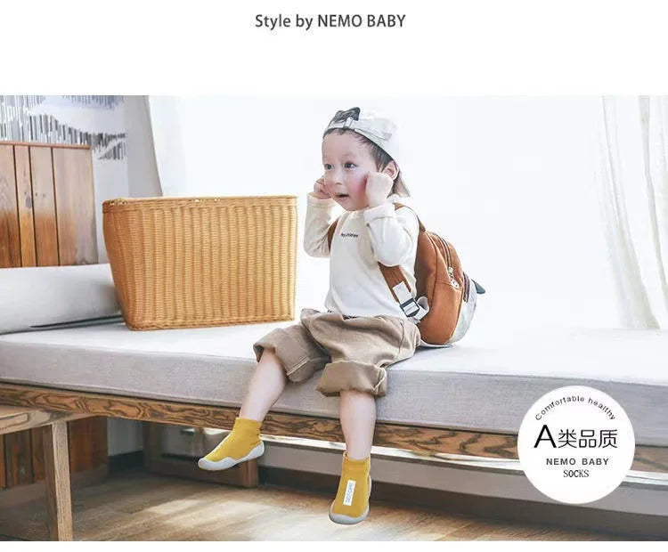 Baby Walking Shoes for Boys Spring Autumn Styles Soft Sole Anti Slip Summer for Girls Baby Shoes Indoor Children's Floor Socks