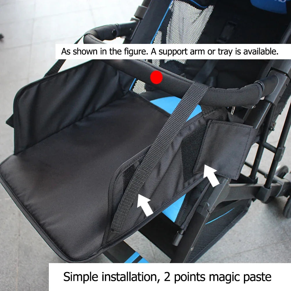 Baby Stroller Extension Footrest Footboard Infant Kid Trolley Pram Accessories