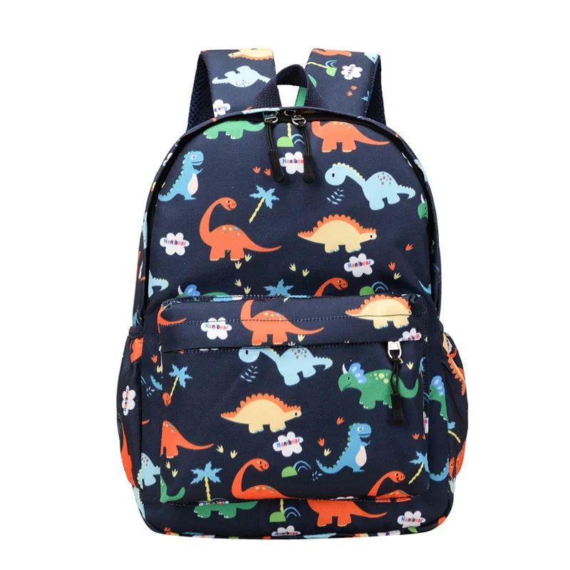 2026 Cute Cartoon Dinosaur Baby Backpacks Kindergarten Schoolbag Children Boys Girls School Bags Adjustable Animals Kid Backpack