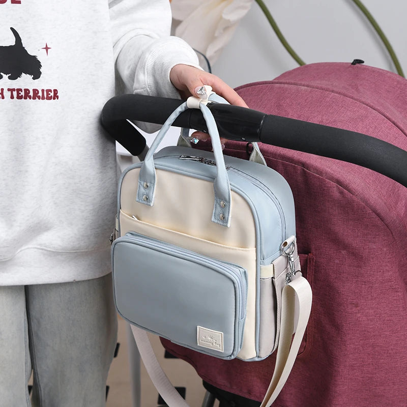 Fashion Diaper Bag for Newborn Baby Waterproof Light Weight Handbag Protable Mommy Backpack Quick Outing Nappy Changing Bag