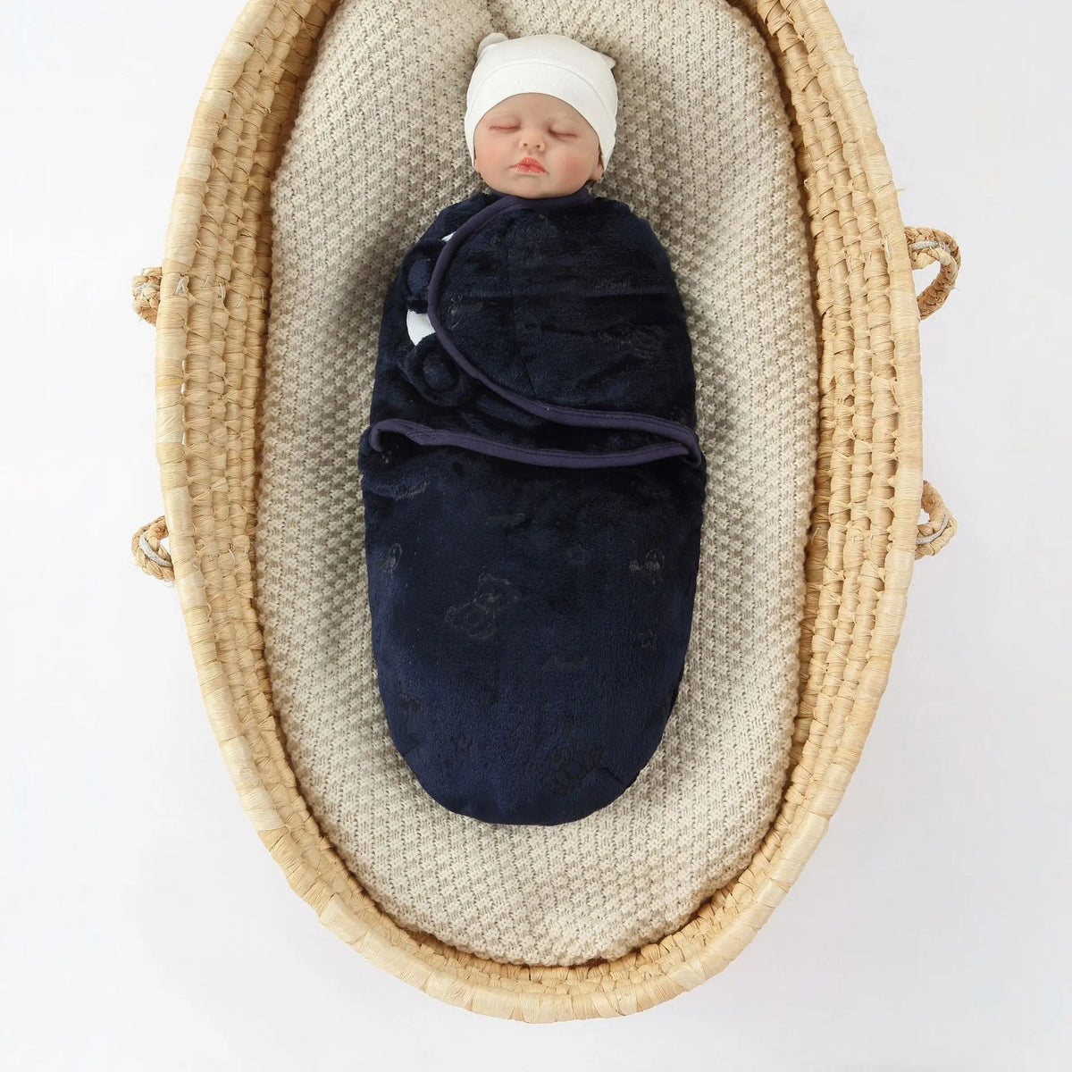 Winter Baby Swaddle Blankets Newborn 0-3Month Receiving Blanket Swaddling Wrap Kick-proof Cover Soft Warm Bedding Baby Items