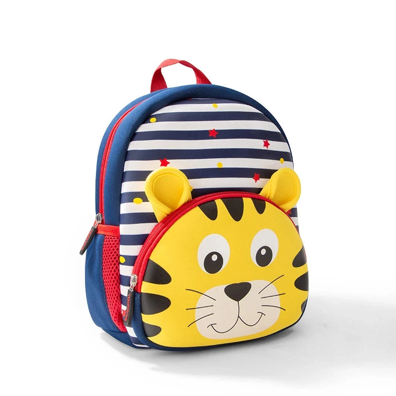 New Children School Bags 3D Biomimetic Animal Kids Backpack Kindergarten Boys and Girls School Bags Mini Backpack Book Bag