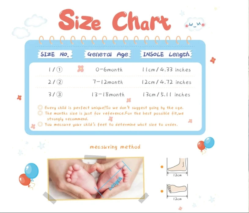 Baby Shoes for Girls and Boys with Love Embroidery 0-12 Months Fashion Baby Shoes Prewalker for Girls and Boys