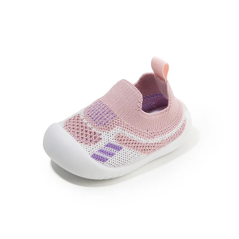 Baby Walking Shoes Soft Bottom Non-slip Baby Shoes Spring and Autumn A Stirrup 1-3 Years Old Children's Shoes and Socks