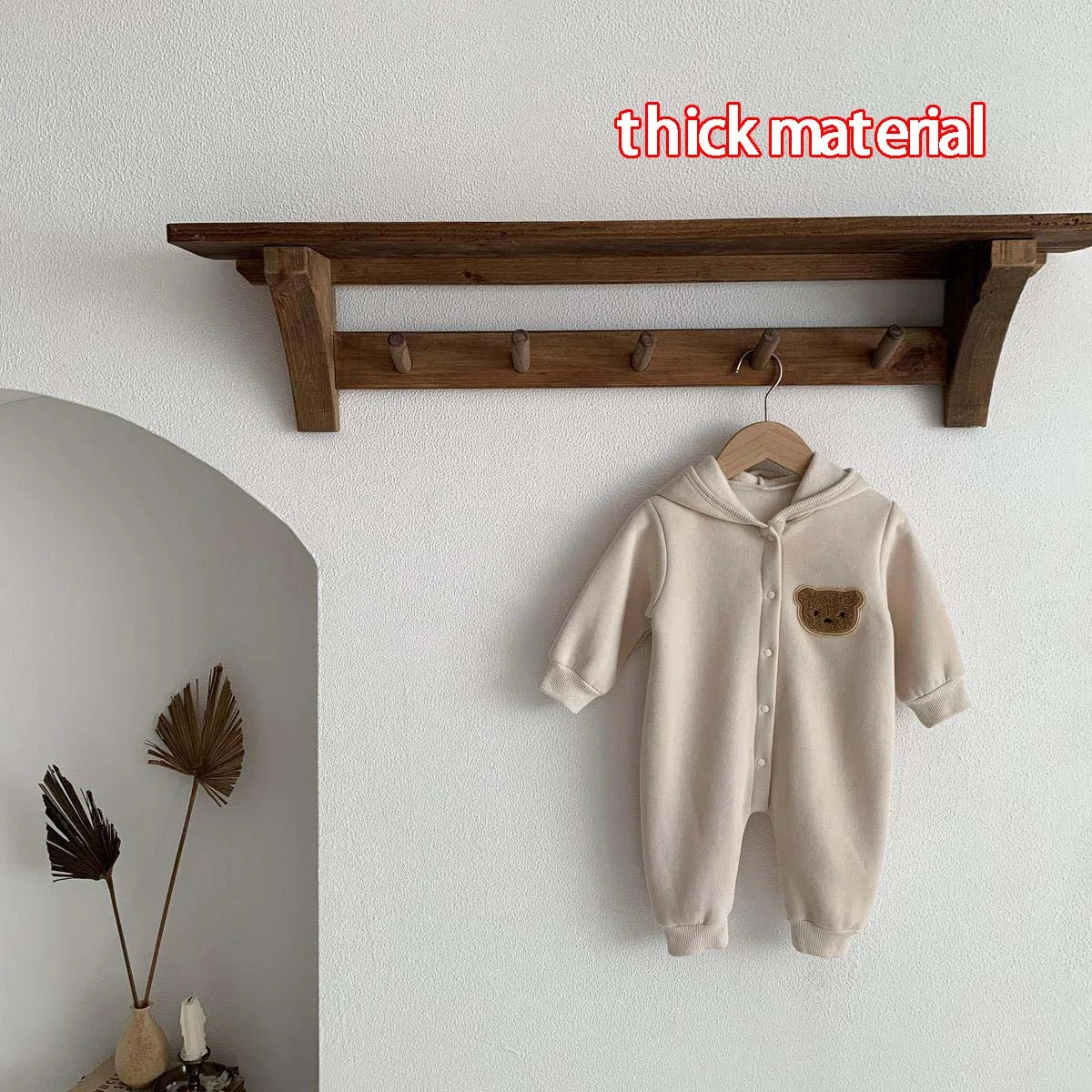 Autumn Winter Newborn Baby Clothes Letter Print Boy Romper Warm Infant Girl Soft Fleece Jumpsuit Pajamas 2026 Bodysuit for 0-24M