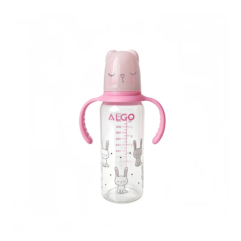 240ml Baby Bottle with Handle, Easy to Clean, Feeding Accessory for Children, Suitable for Various Occasions