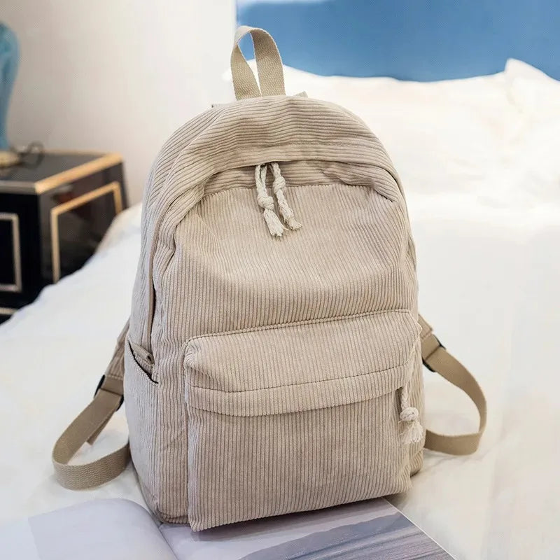 Kids School Bag Personalized Toddler Backpack Embroidered Name Child Corduroy Backpack Birthday Gift Laptop Bag Back to School