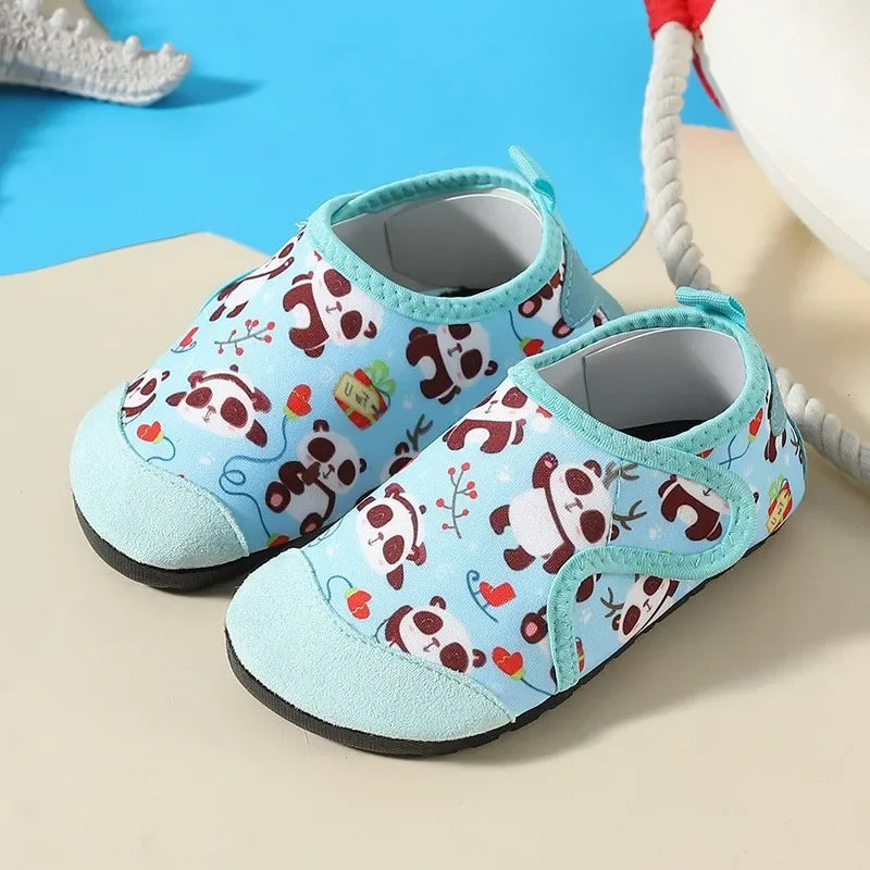 2026 New Baby Water Shoes Non-Slip Comfortable Kids Beach Socks Wading Barefoot Shoes