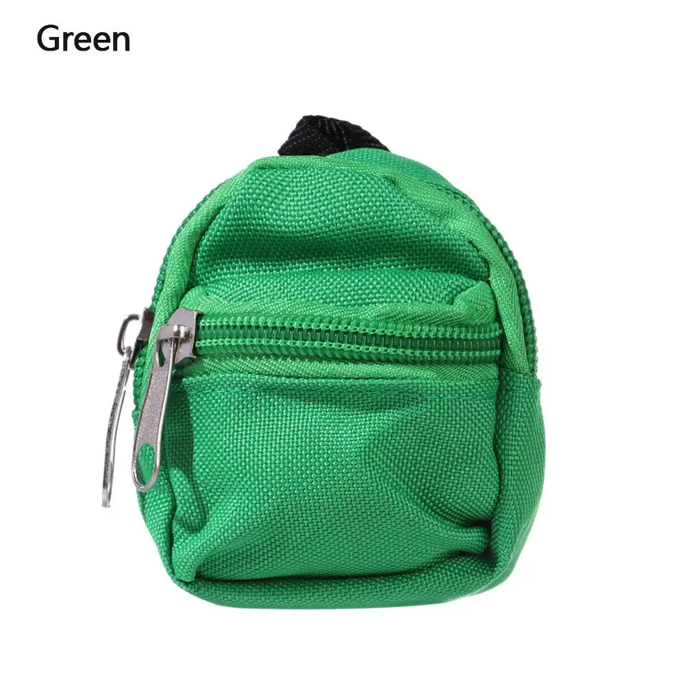 Cute Doll Backpacks Doll Bags Mini Bag Zipper Doll Backpacks Cute School Bags Doll Accessories Toy Dolls Supplies for Doll Play